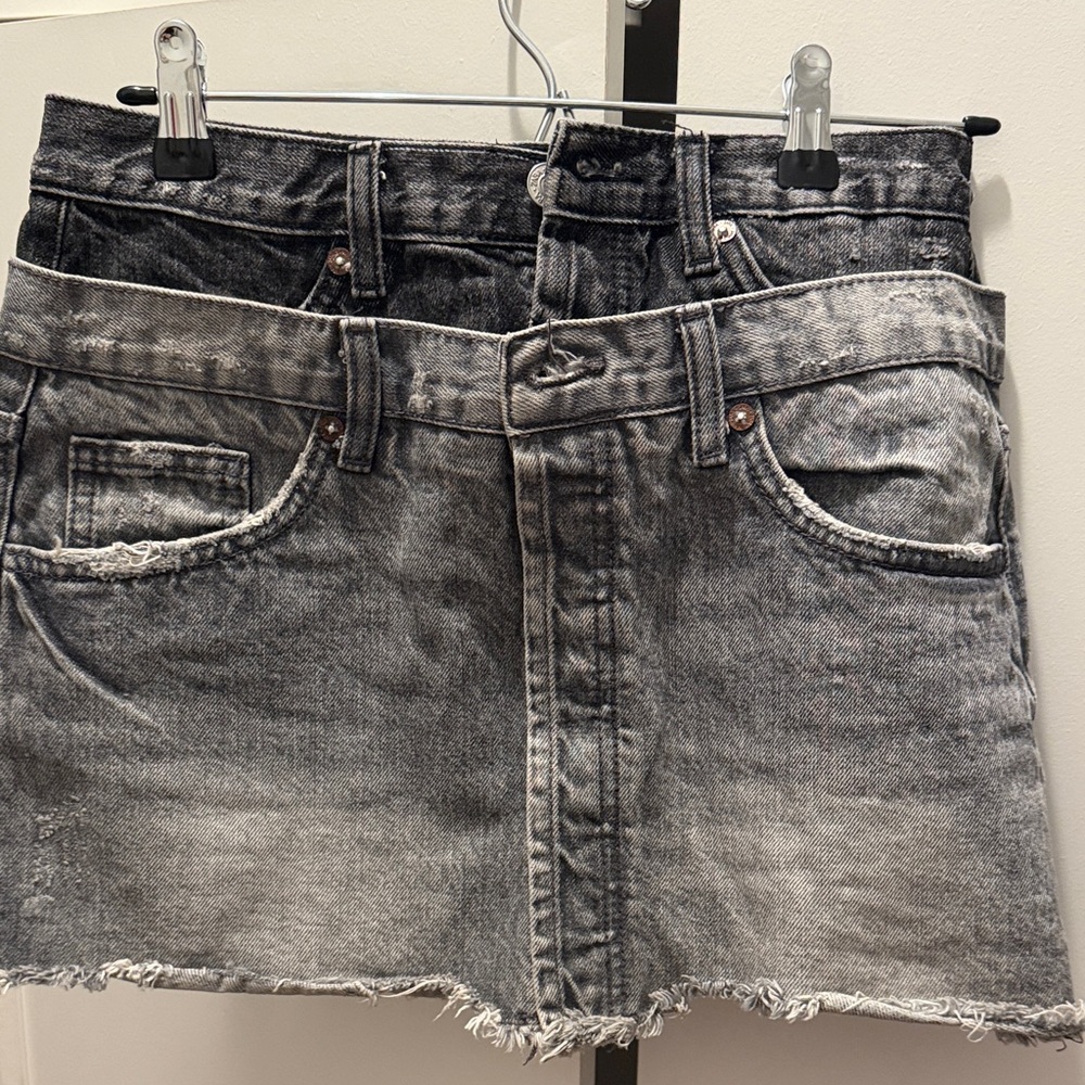 Zara denim skirt